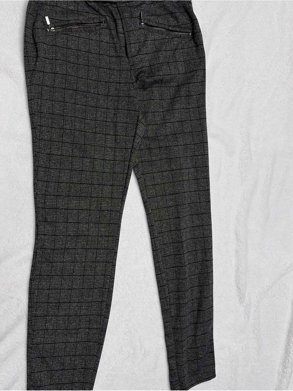 Simply Vera Vera Wang Plaid Skinny Pants